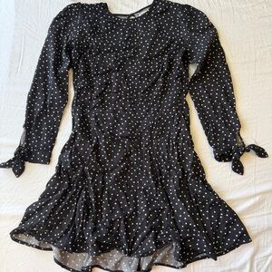 Reformation polka dot dress